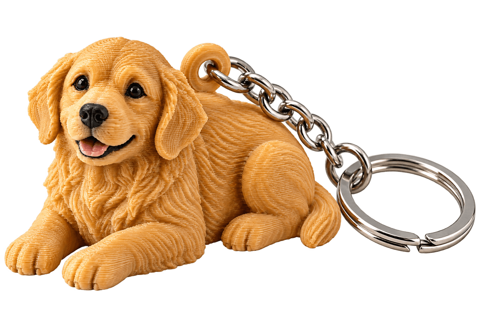 Golden Retriever sleutelhanger